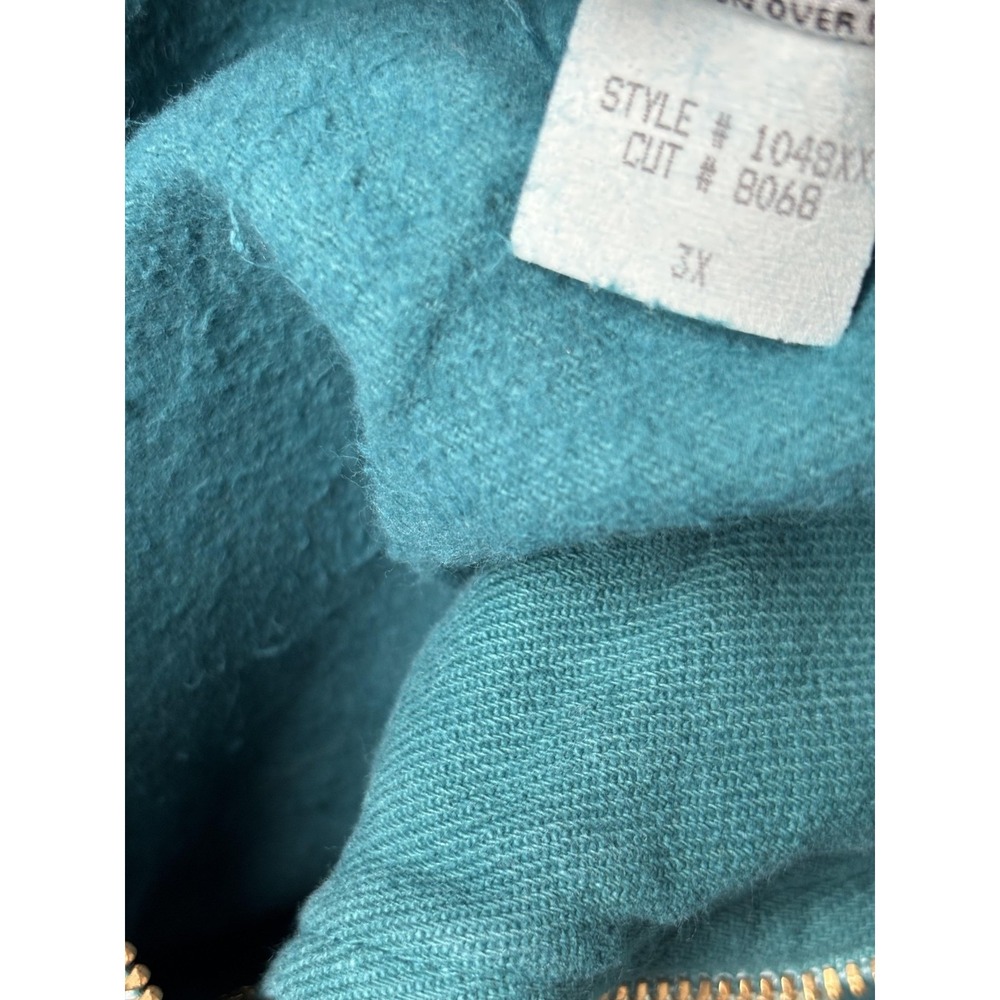 Vintage By Taylor Sweatshirt Unisex 3X 1/2 Zip Martial Arts USA Fleece - Picture 5 of 16